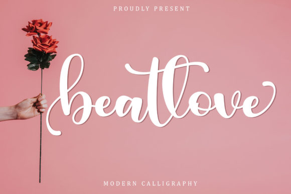 Beatlove: A Delicate Handwritten Font for Romantic Branding