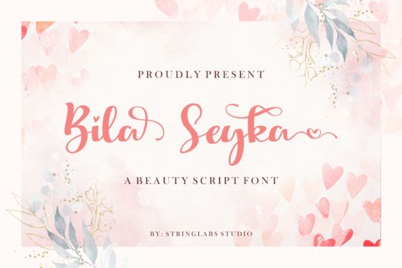 Bila Seyka: A Charming Script Font for Digital Design