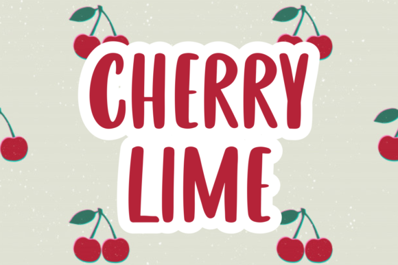 Cherry Lime: A Bold and Versatile Font for Your Brand
