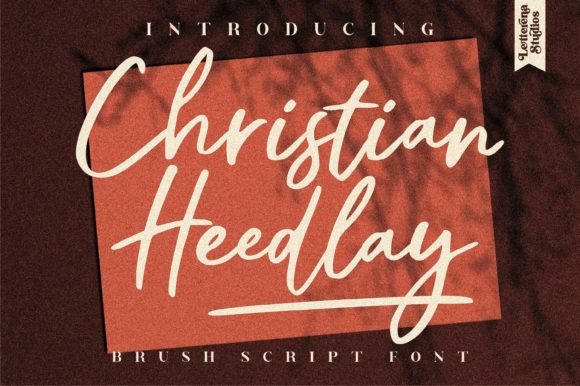Christian Heedlay: A Script Font for Elegant Web Design