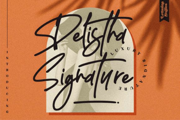 Delistha Signature: A Handwritten Font for Makers