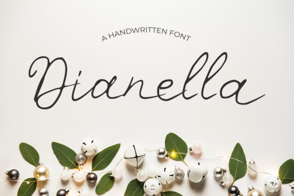 Discover Dianella: A Charming Handwritten Font for Editorial Design