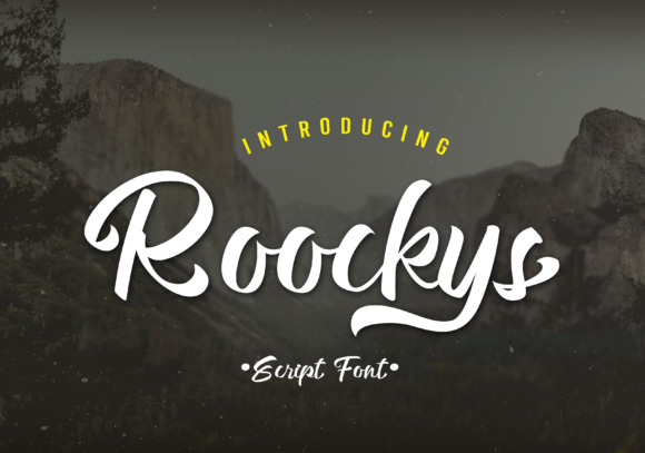 Discovering Roockys: A Handwritten Font for Editorial Elegance