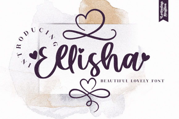 Ellisha: A Handwritten Font for Elegant Branding