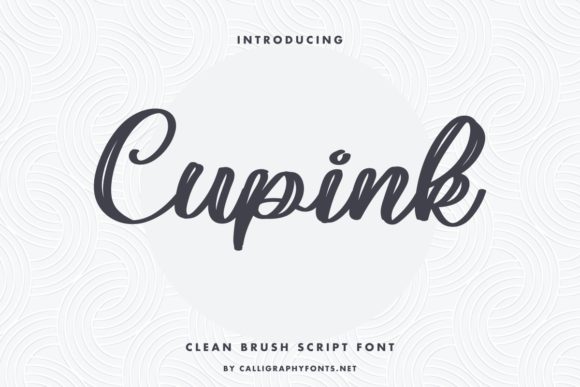 Enhance Your Brand with Cupink: A Stylish Script Font