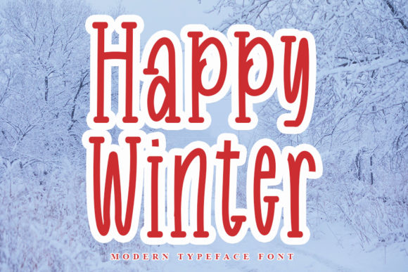 Enhance Your Brand with Happy Winter Font