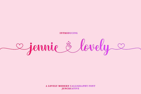 Enhance Your Campaigns with Jennie Lovely Font
