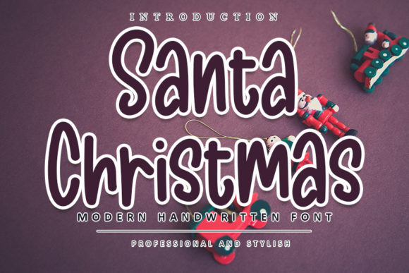 Enhance Your Web Design with Santa Christmas Font