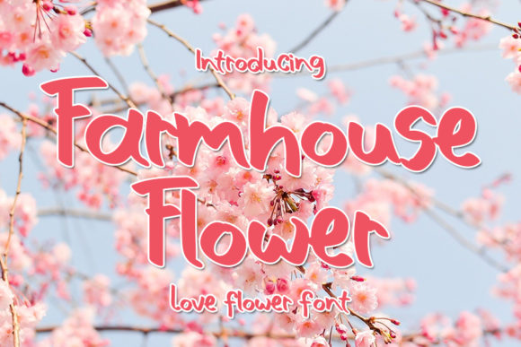Farmhouse Flower: A Handwritten Font for Modern Web Design