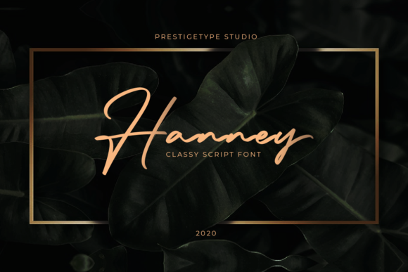 Hanney: A Sweet and Flowing Handwritten Font for Elegant Design