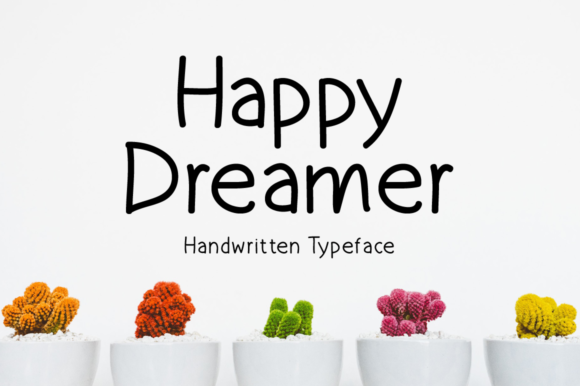 Happy Dreamer: A Versatile Script Font for Creative Projects