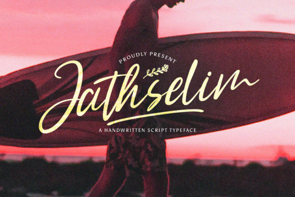 Jathselim: A Delicate Handwritten Font for Creative Campaigns