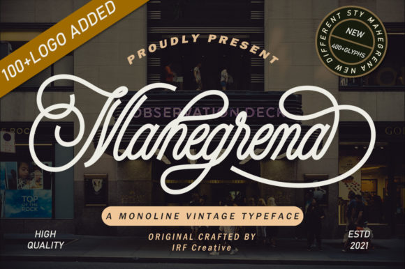 Mahegrena: A Delicate and Elegant Web Font