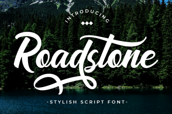 Road Stone: A Handwritten Font for Creative Web Design
