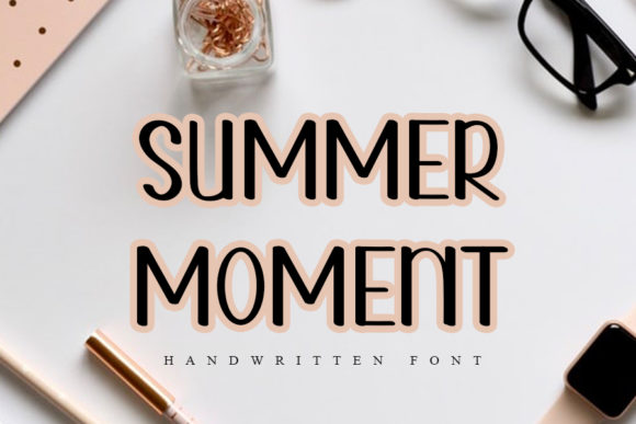 Summer Moment: A Handwritten Font for Engaging Web Designs