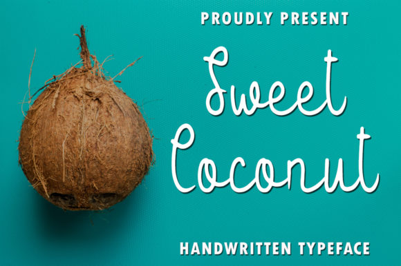 Sweet Coconut: A Handwritten Font for Engaging Visuals