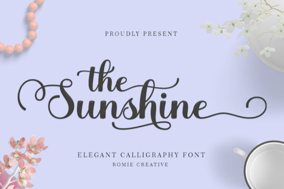 The Sunshine: A Handwritten Font for Stunning Visuals