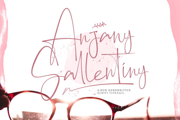 Transform Your Brand with Anjany Sallentiny Font