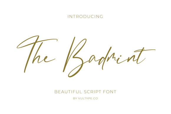 Transform Your Brand with The Badmint Font