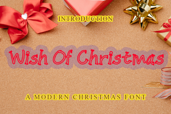 Wish of Christmas: A Handwritten Font for Joyful Publishing